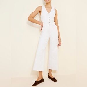 Pistola Aria Cropped Fitted Vest Jumpsuit
